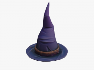 wizard hat Model 3D