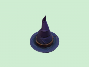 wizard hat Model 3D