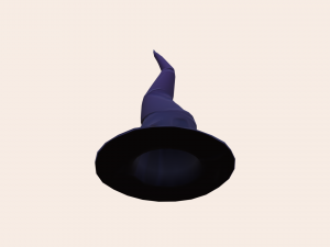 wizard hat Model 3D