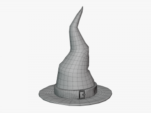 wizard hat Model 3D