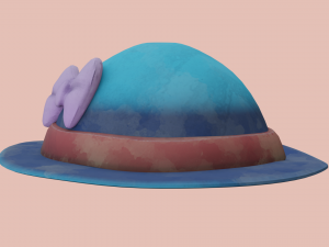 sun hat 3Dモデル