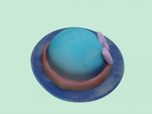 sun hat 3Dモデル