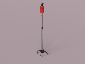 Drip blood stand 3D Model