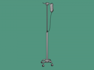 Drip blood stand 3D Model