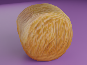 Hay Bale 3D Model