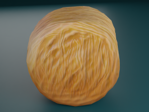 Hay Bale 3D Model