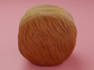 Hay Bale 3D Model