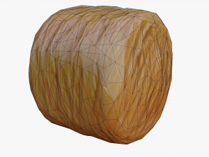 Hay Bale 3D Model