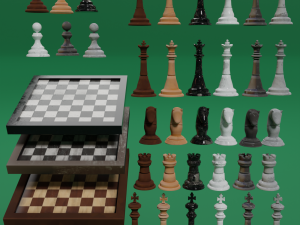 729 Chess 3D - Chess Renderizações 3D - Envato Elements