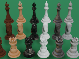 Chess board Modello 3D