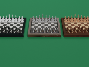 Chess board Modello 3D