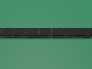 Industrial conveyor roller Modèle 3D
