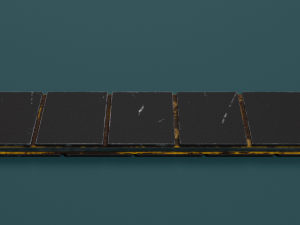 Industrial conveyor roller Modèle 3D
