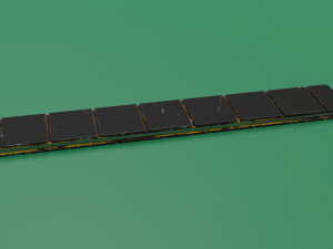 Industrial conveyor roller Modèle 3D