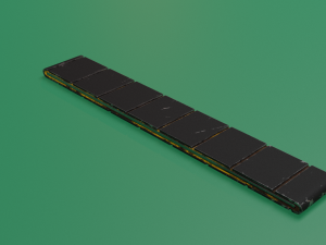 Industrial conveyor roller Modèle 3D