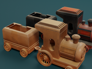 Train Model 3D
