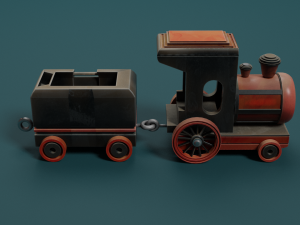 Train Model 3D