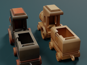 Train Model 3D