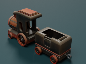 Train Model 3D