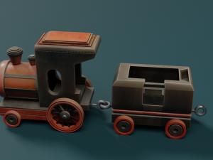 Train Model 3D