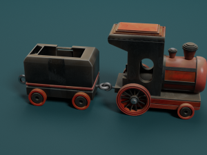 Train Model 3D