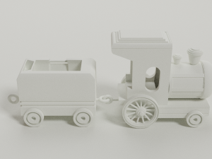 Train Model 3D
