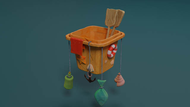 Sea asset 3D Model .c4d .max .obj .3ds .fbx .stl .blend