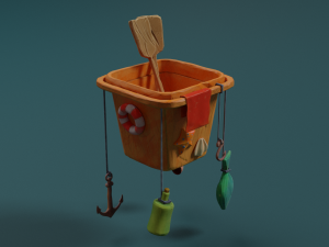 Sea asset 3D Model