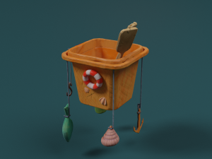 Sea asset 3D Model