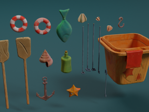 Sea asset 3D Model