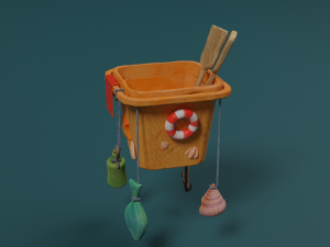 Sea asset 3D Model