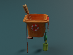 Sea asset 3D Model