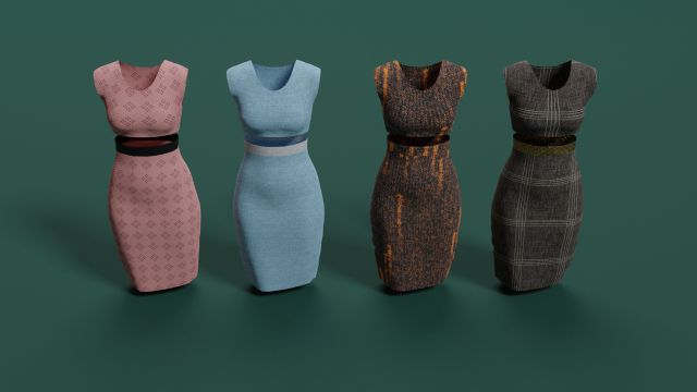 Clothes n1 Modelo 3D .c4d .max .obj .3ds .fbx .stl .blend 