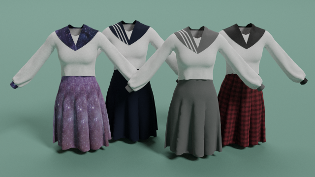 Clothes n4 Modelo 3D .c4d .max .obj .3ds .fbx .stl .blend 