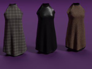 Clothes asset n1 to n9 3D Модель
