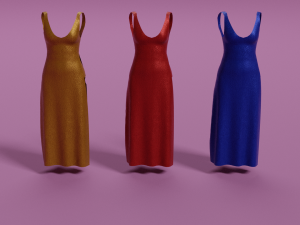 Clothes asset n1 to n9 3D Модель
