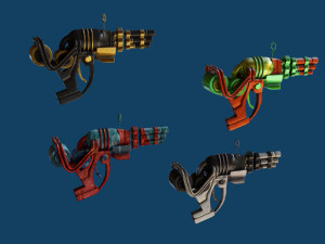 Energy Weapon 3D Model