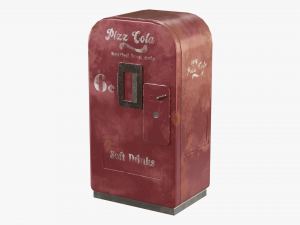 Cola Vending Machine Modèle 3D