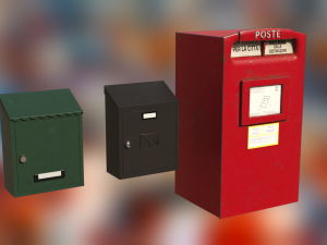 Postbox 3D मॉडल