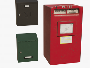 Postbox 3D Model