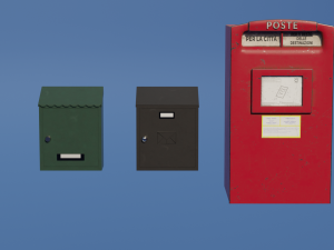 Postbox 3D Model