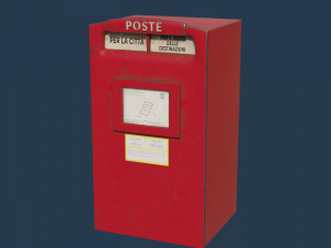 Postbox 3D Model