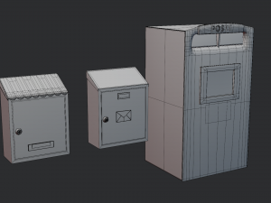 Postbox 3D Model