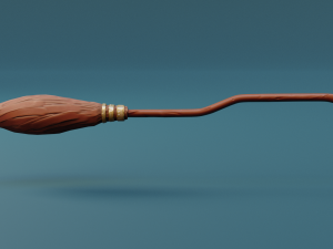 Flying Broom Model 3D