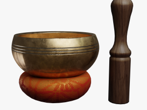 Singing Bowl 3D Model