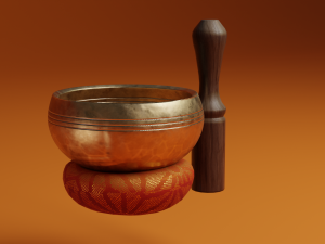 Singing Bowl 3D Model