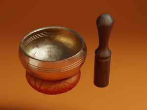 Singing Bowl 3D Model