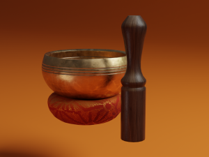 Singing Bowl 3D Model