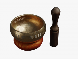 Singing Bowl 3D Model
