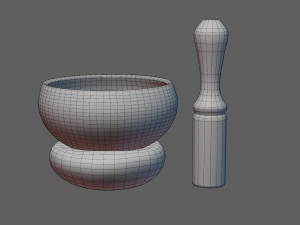 Singing Bowl 3D Model
